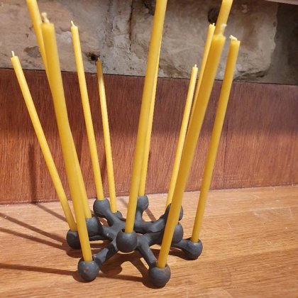 Bougeoir danois Jen's Quistgaard années 50 / 150 Euros, VENDU